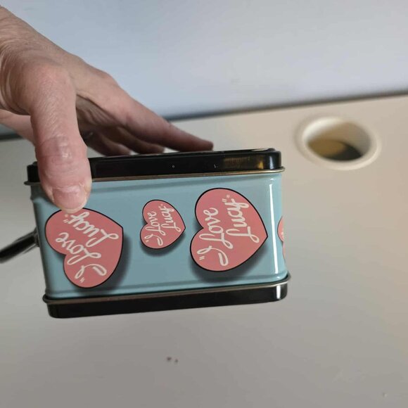 I Love Lucy Metal Lunchbox Tin Small Size - Picture 5 of 7